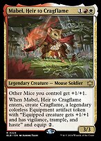 Magic the Gathering Card - Mabel, Heir to Cragflame - MTG Circle