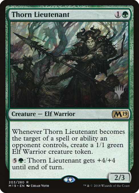 Magic the Gathering Card - Thorn Lieutenant - MTG Circle