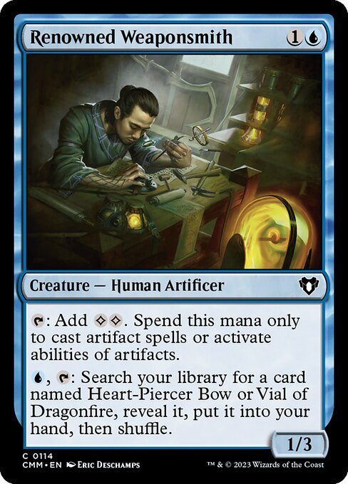 Magic the Gathering Card - Renowned Weaponsmith - MTG Circle