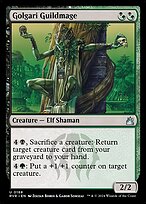 Magic the Gathering Card - Golgari Guildmage - MTG Circle