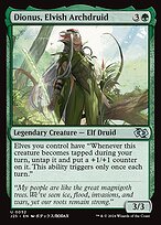 Magic the Gathering Card - Dionus, Elvish Archdruid - MTG Circle