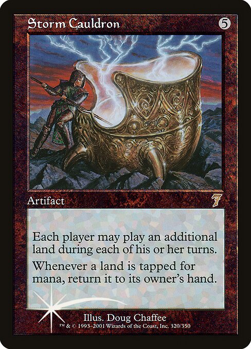 Magic the Gathering Card - Storm Cauldron - MTG Circle