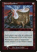 Magic the Gathering Card - Storm Cauldron - MTG Circle