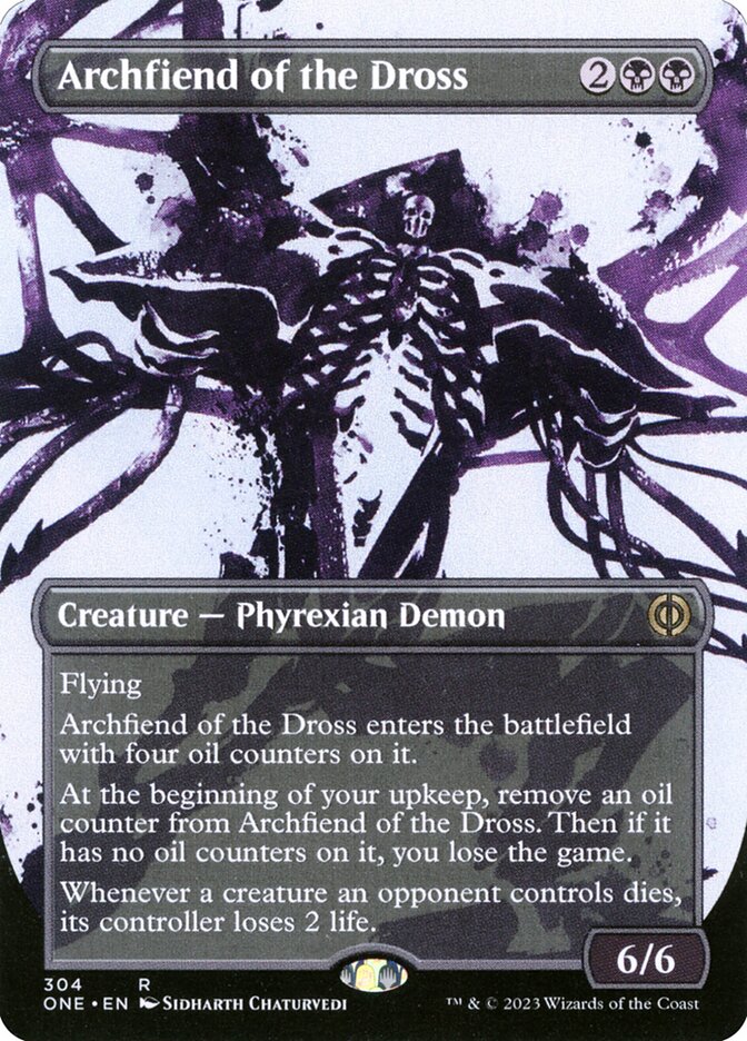 Magic the Gathering Card - Archfiend of the Dross - MTG Circle