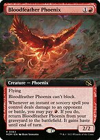 Magic the Gathering Card - Bloodfeather Phoenix - MTG Circle