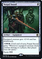 Magic the Gathering Card - Vorpal Sword - MTG Circle