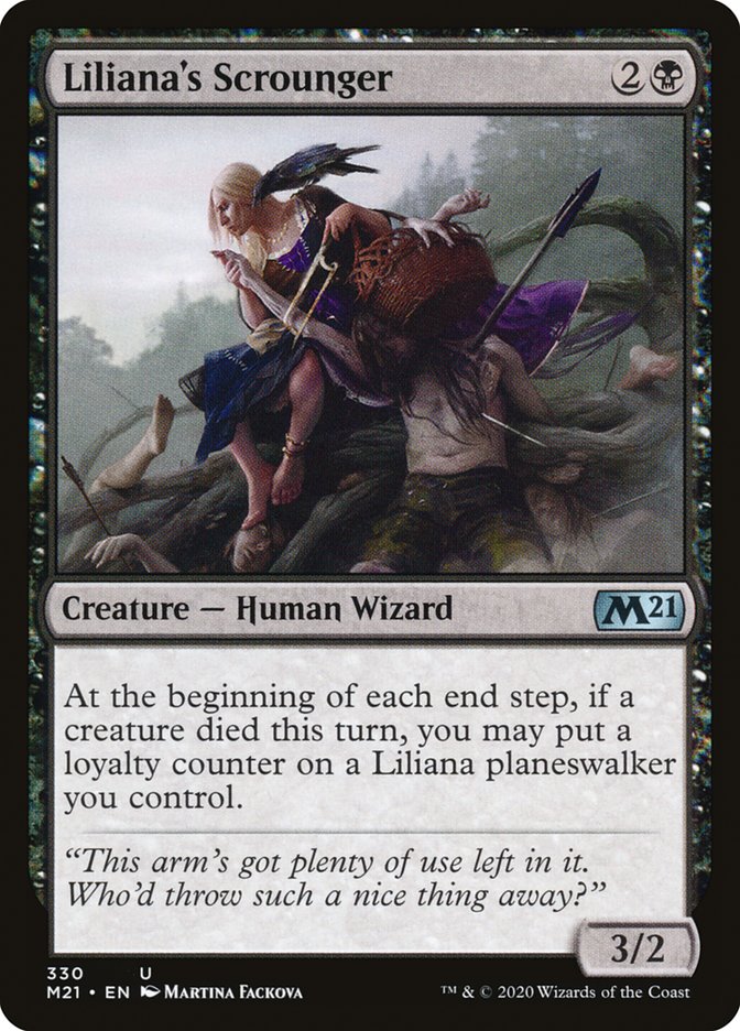 Magic the Gathering Card - Liliana's Scrounger - MTG Circle