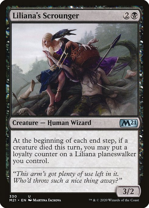 Magic the Gathering Card - Liliana's Scrounger - MTG Circle
