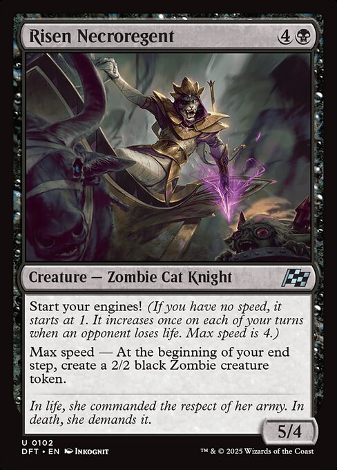 Magic the Gathering Card - Risen Necroregent - MTG Circle