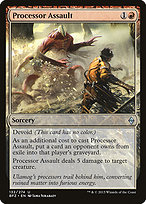 Magic the Gathering Card - Processor Assault - MTG Circle