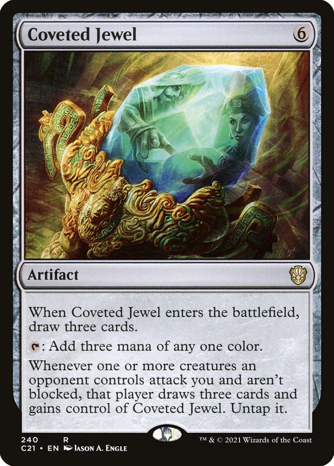 Magic the Gathering Card - Coveted Jewel - MTG Circle