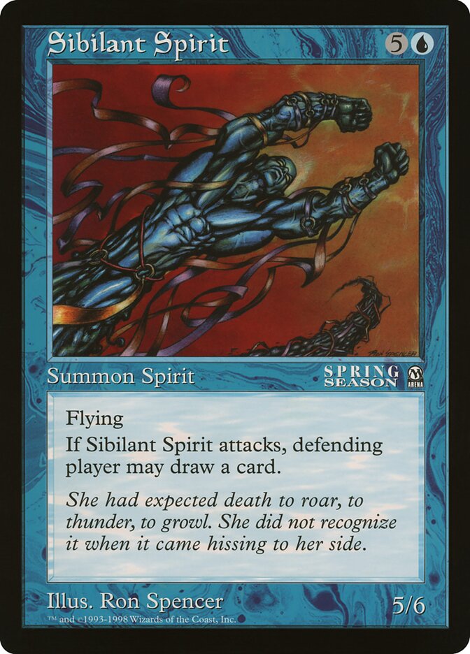 Magic the Gathering Card - Sibilant Spirit - MTG Circle