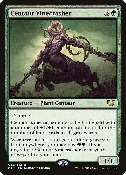 Magic the Gathering Card - Centaur Vinecrasher - MTG Circle