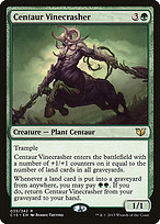 Magic the Gathering Card - Centaur Vinecrasher - MTG Circle