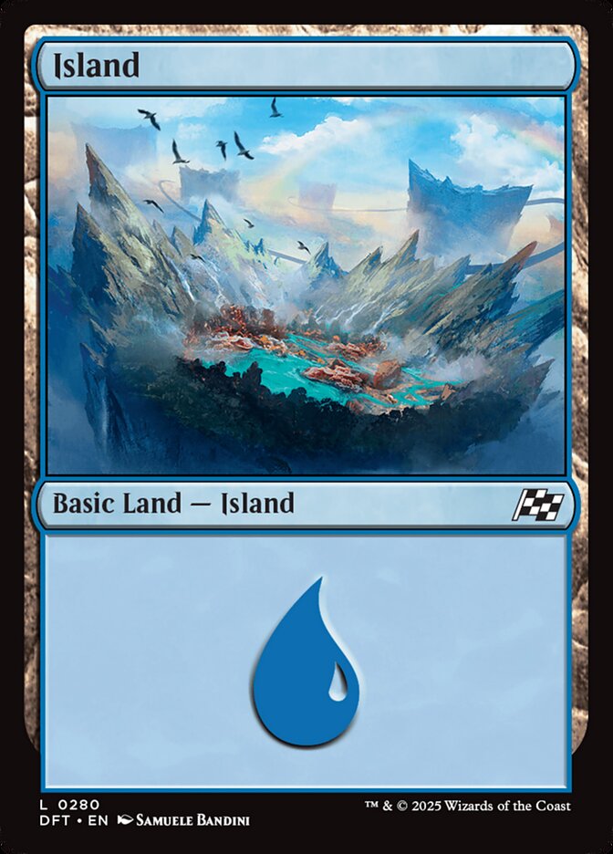 Magic the Gathering Card - Island - MTG Circle
