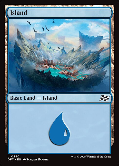 Magic the Gathering Card - Island - MTG Circle