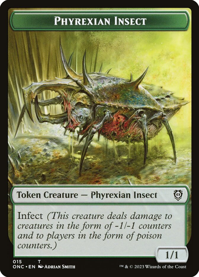 Magic the Gathering Card - Phyrexian Insect - MTG Circle