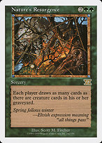 Magic the Gathering Card - Nature's Resurgence - MTG Circle