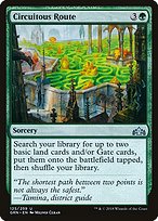 Magic the Gathering Card - Circuitous Route - MTG Circle