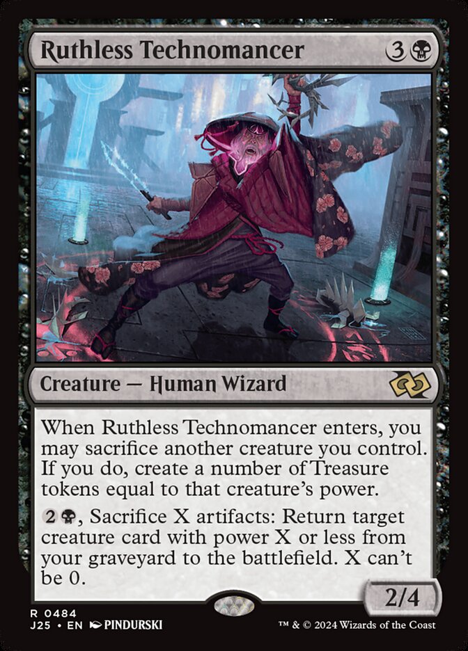 Magic the Gathering Card - Ruthless Technomancer - MTG Circle
