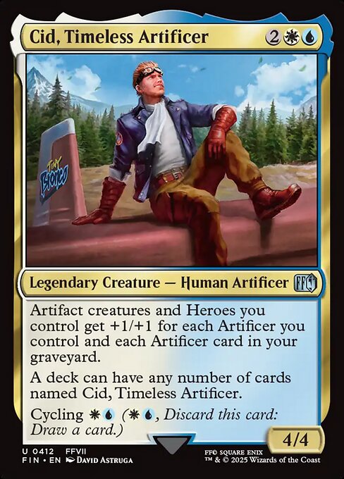 Magic the Gathering Card - Cid, Timeless Artificer - MTG Circle