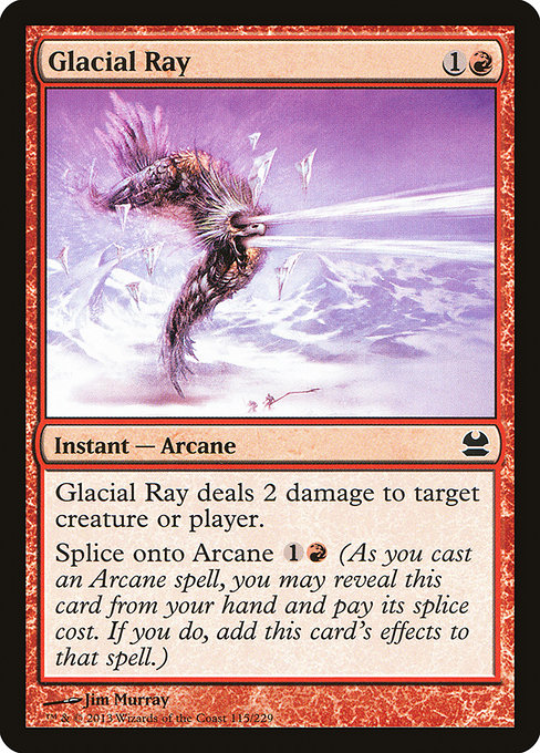 Magic the Gathering Card - Glacial Ray - MTG Circle