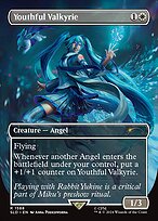 Magic the Gathering Card - Youthful Valkyrie - MTG Circle