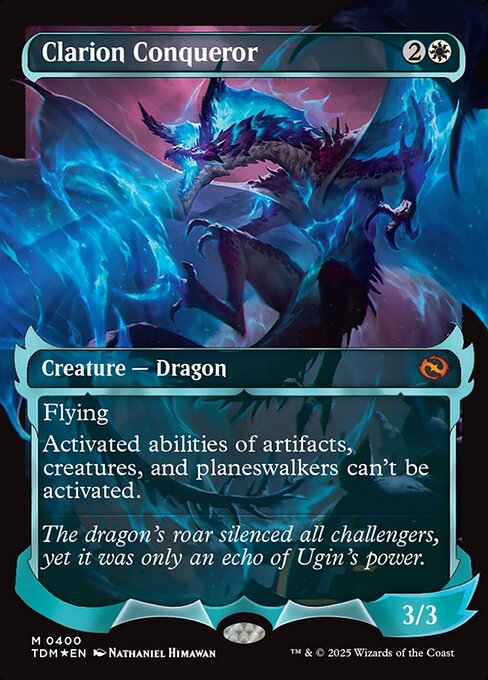 Magic the Gathering Card - Clarion Conqueror - MTG Circle