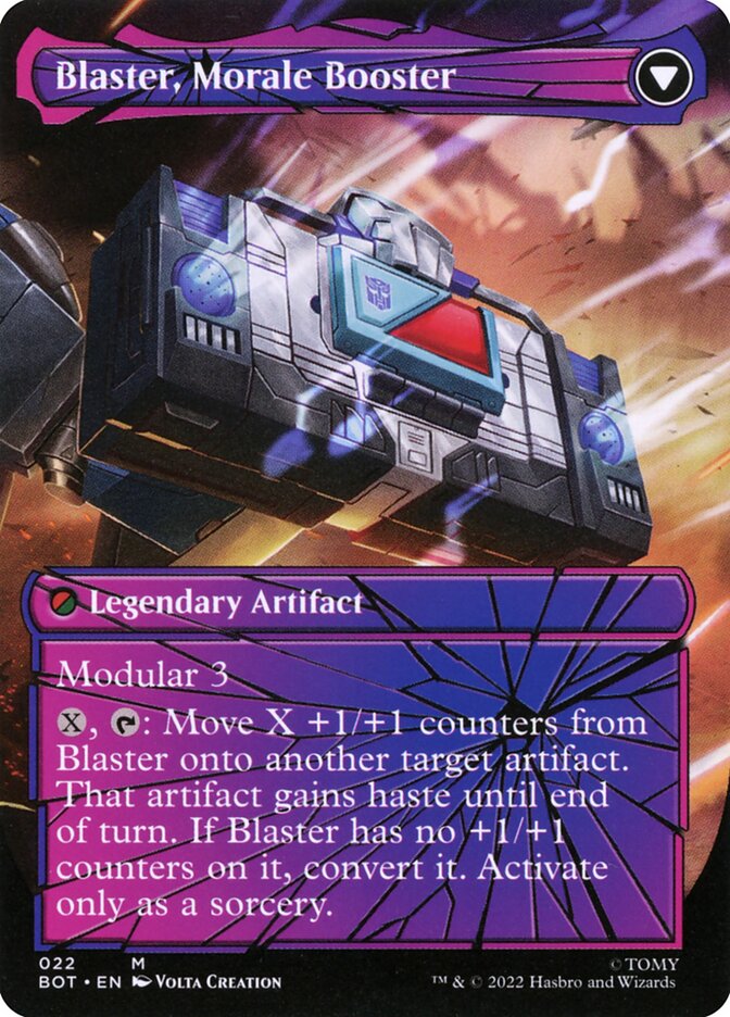 Magic the Gathering Card - Blaster, Morale Booster - MTG Circle