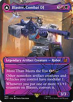 Magic the Gathering Card - Blaster, Combat DJ // Blaster, Morale Booster - MTG Circle
