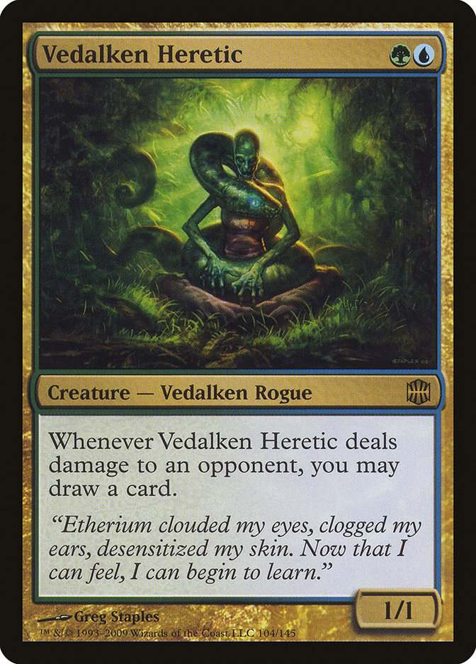 Magic the Gathering Card - Vedalken Heretic - MTG Circle