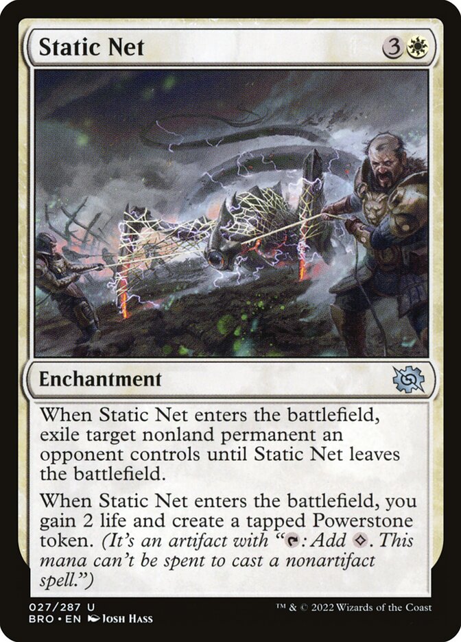 Magic the Gathering Card - Static Net - MTG Circle