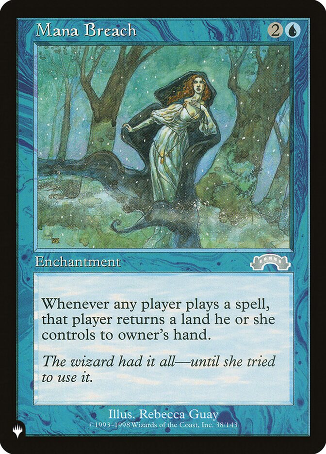 Magic the Gathering Card - Mana Breach - MTG Circle