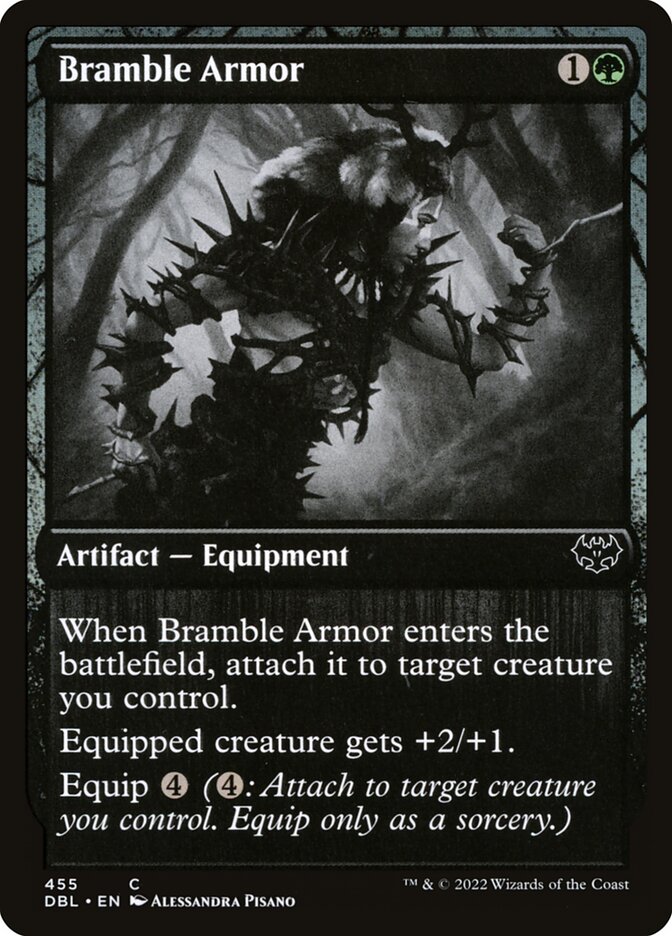 Magic the Gathering Card - Bramble Armor - MTG Circle