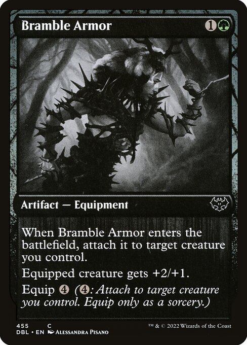 Magic the Gathering Card - Bramble Armor - MTG Circle