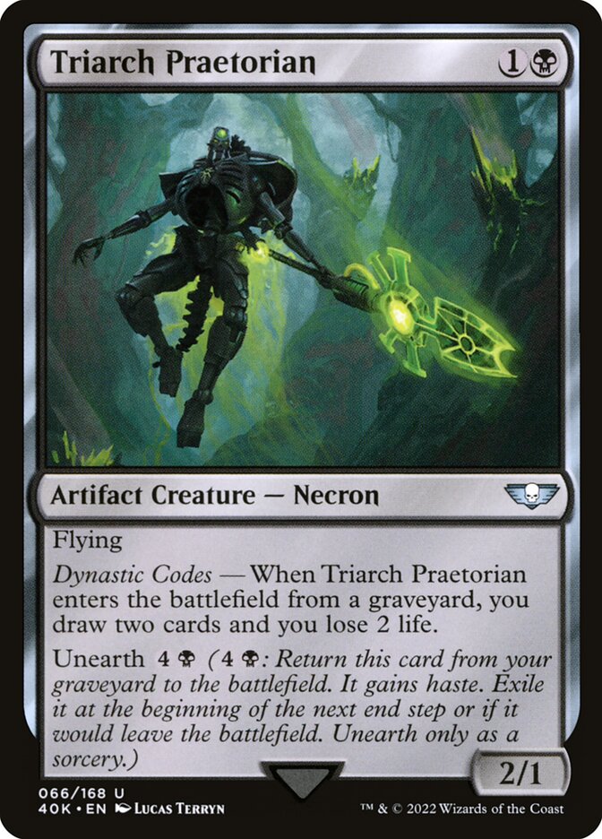 Magic the Gathering Card - Triarch Praetorian - MTG Circle