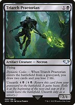 Magic the Gathering Card - Triarch Praetorian - MTG Circle