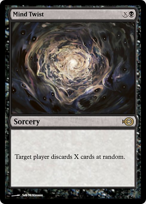 Magic the Gathering Card - Mind Twist - MTG Circle