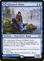 Magic the Gathering Card - Glasspool Mimic // Glasspool Shore - MTG Circle