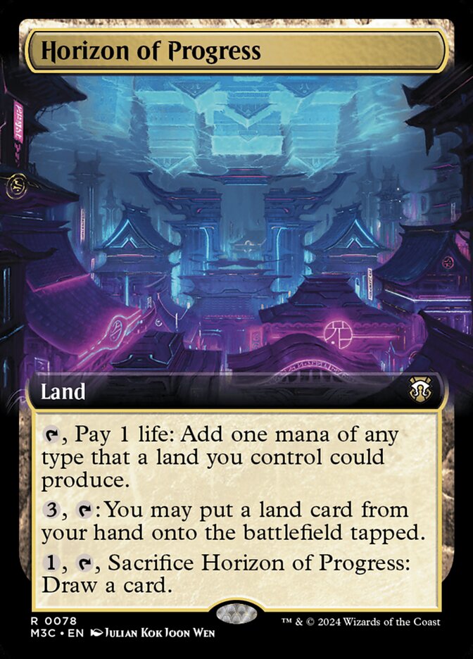Magic the Gathering Card - Horizon of Progress - MTG Circle