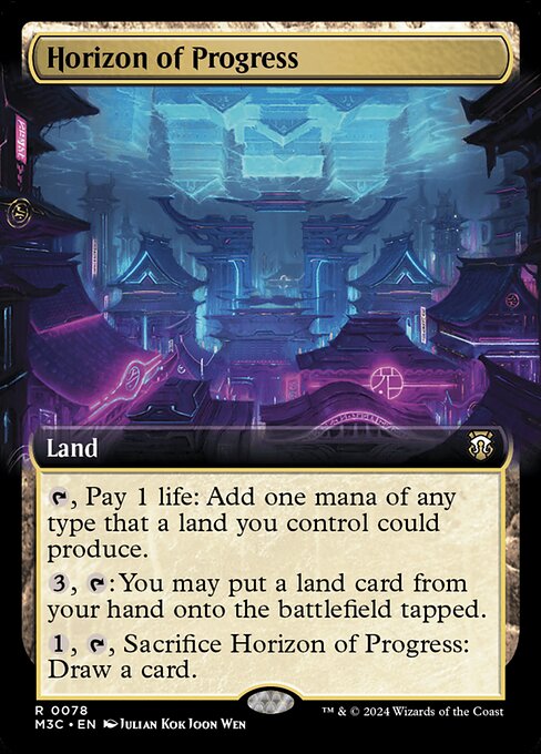 Magic the Gathering Card - Horizon of Progress - MTG Circle
