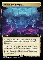 Magic the Gathering Card - Horizon of Progress - MTG Circle