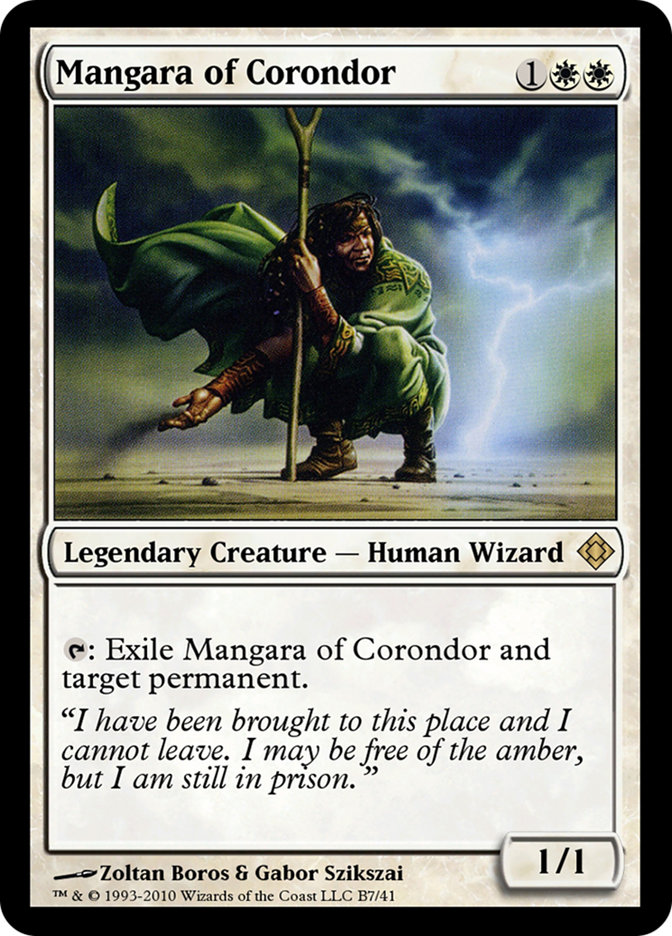 Magic the Gathering Card - Mangara of Corondor - MTG Circle