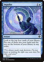 Magic the Gathering Card - Impulse - MTG Circle