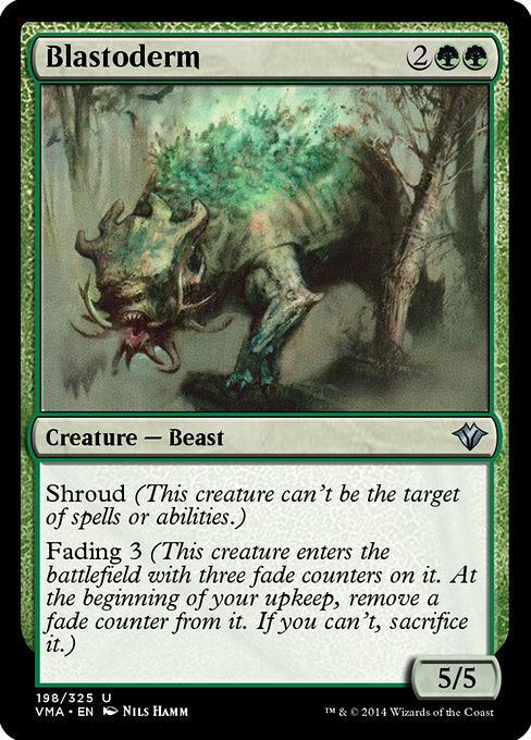Magic the Gathering Card - Blastoderm - MTG Circle