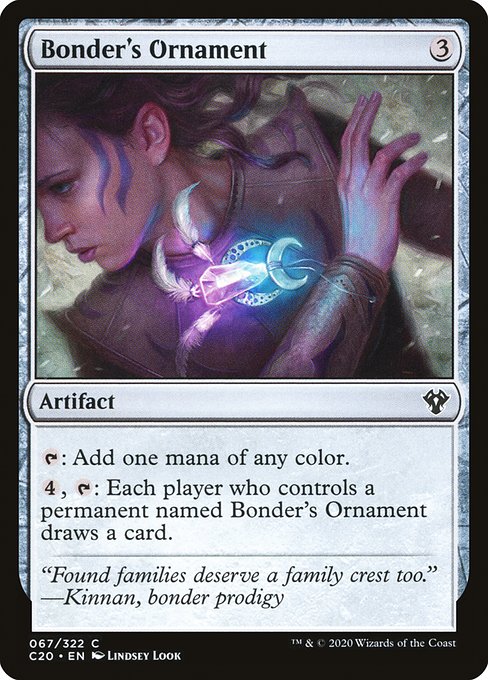 Magic the Gathering Card - Bonder's Ornament - MTG Circle