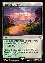 Magic the Gathering Card - Sunpetal Grove - MTG Circle
