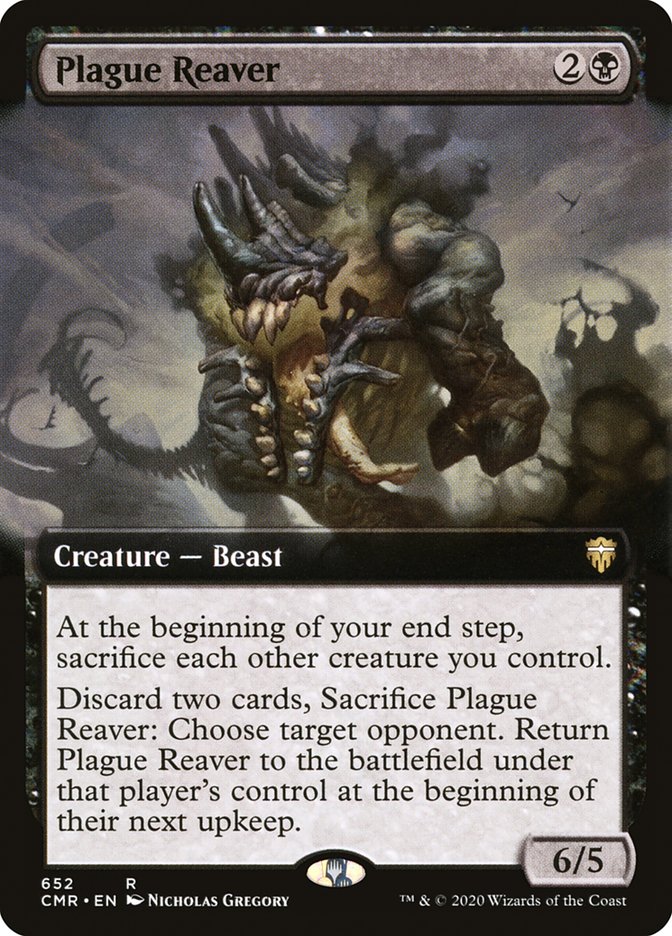 Magic the Gathering Card - Plague Reaver - MTG Circle