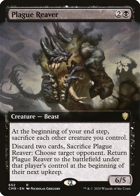 Magic the Gathering Card - Plague Reaver - MTG Circle