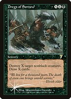Magic the Gathering Card - Dregs of Sorrow - MTG Circle